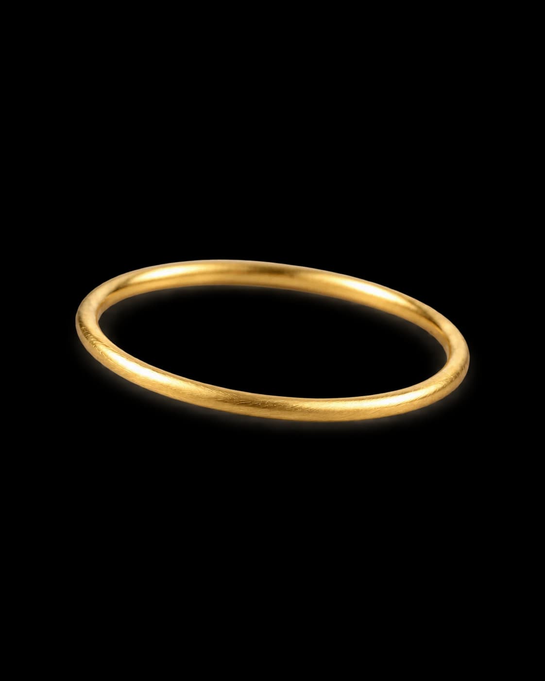 Thread Band, 18k Solid Gold — close-up detail